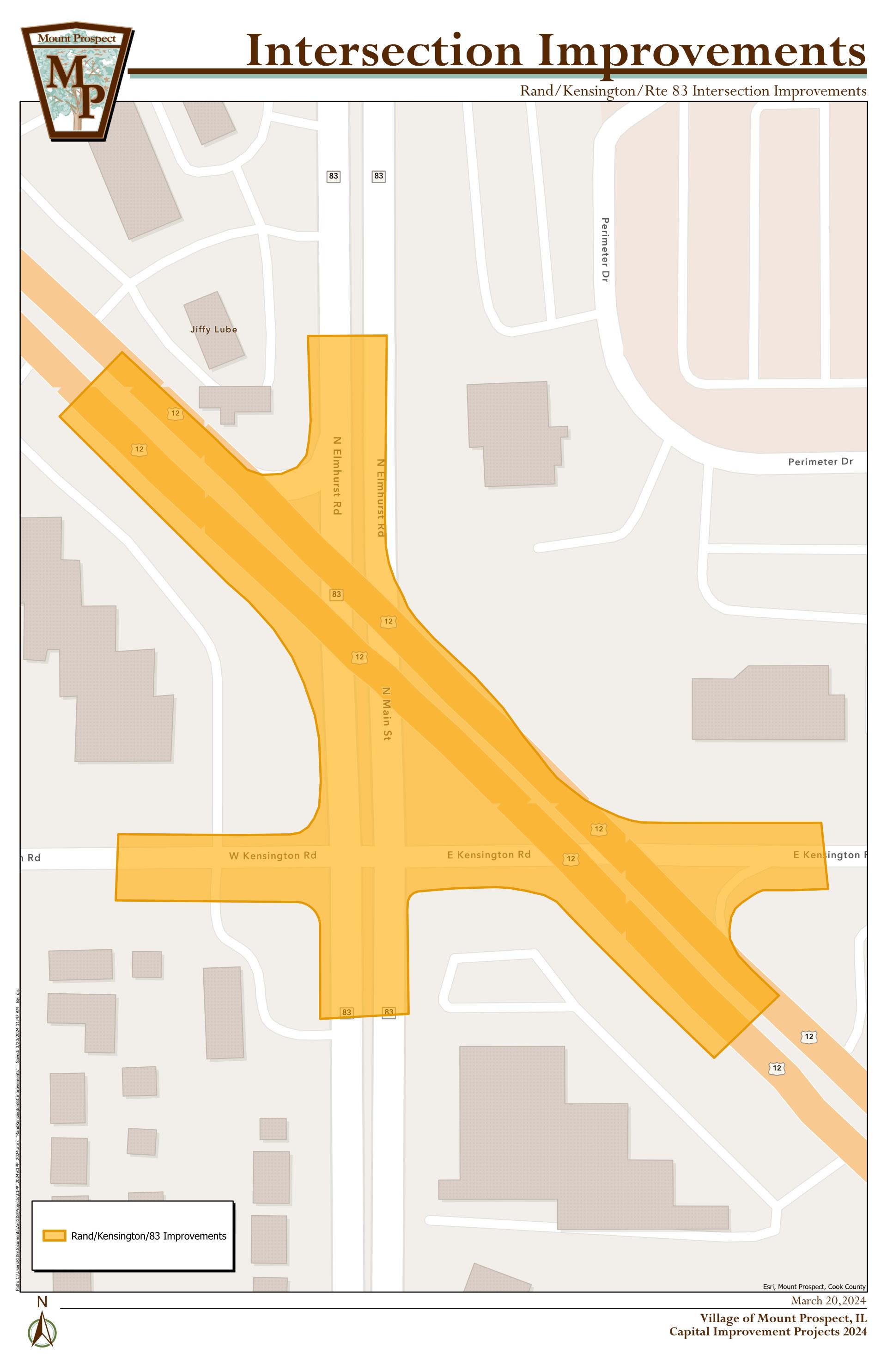 Rand Route 83 Kensington Road Improvements
